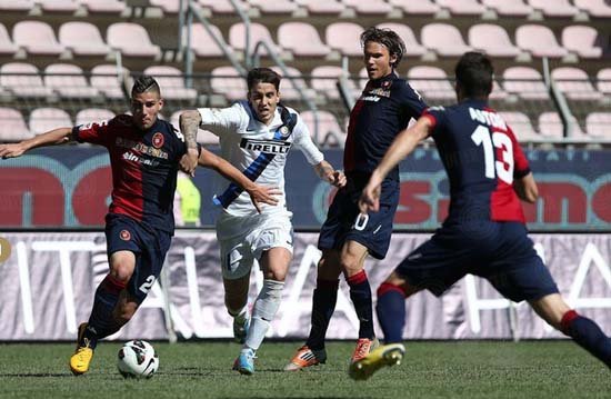  国米锋线哑火创赛季最差  